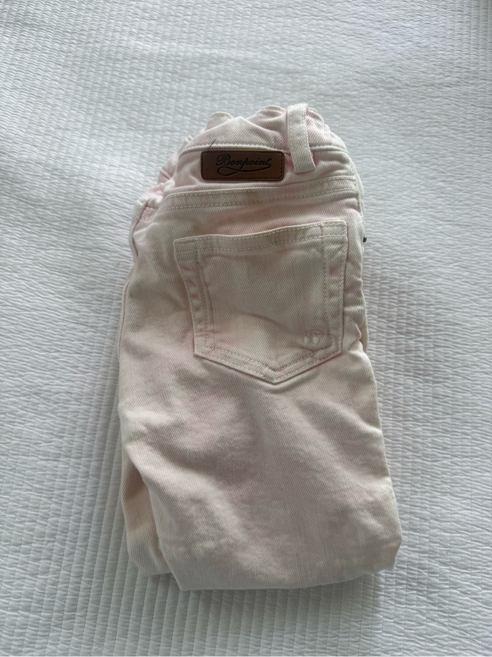 Bonpoint Pale Pink Skinny Jeans